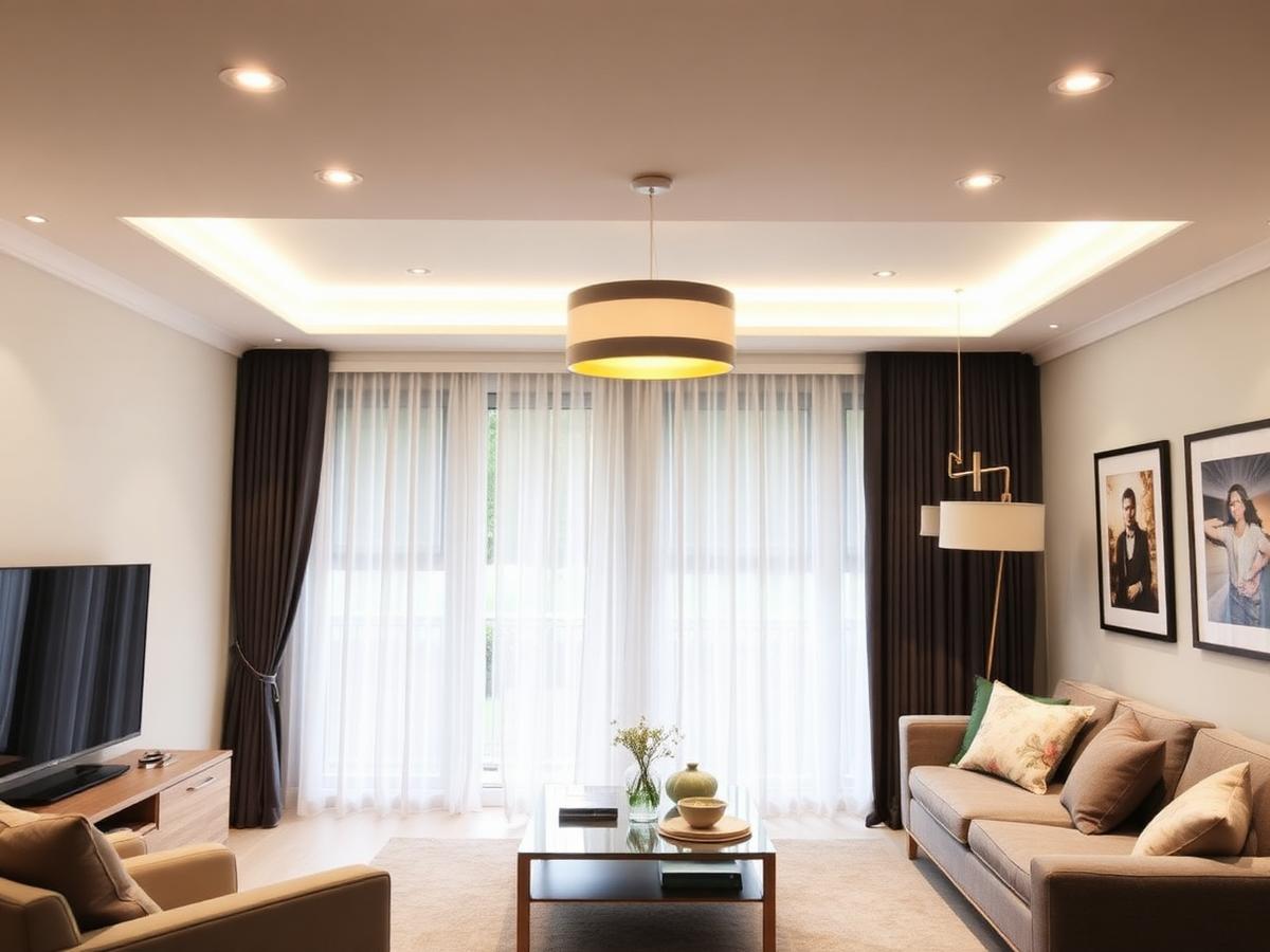 Residential lighting upgrade in a local home